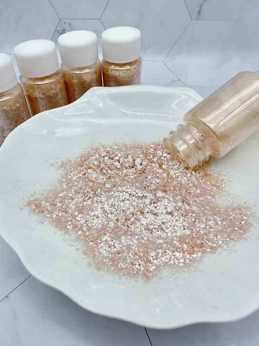 Beige Diamond flakes No. 08