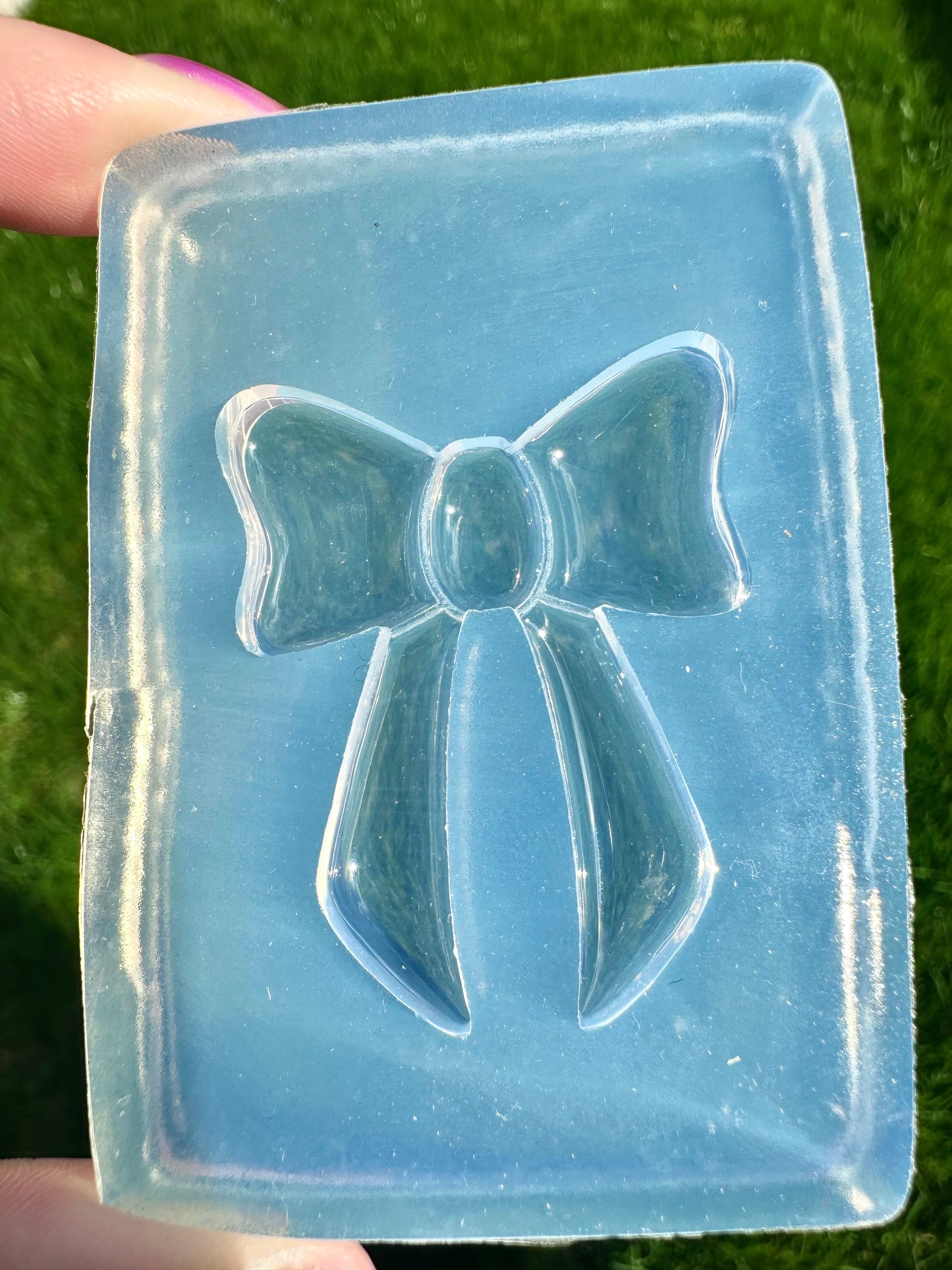 4.5cm Predomed Ribbon Bow Brooch Pin Hairclip Mold