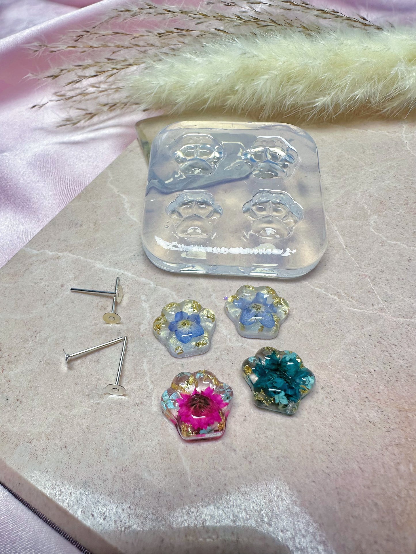 Mini 3D Pet Paw Stud Mold Dog Cat Animal