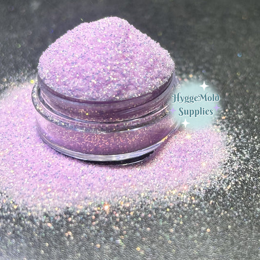 Pastel Lilac Iridescent Fine Glitter 10g Bag