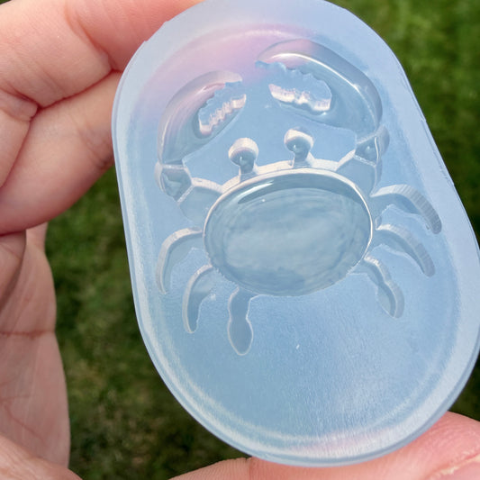 3D Crab Brooch Mold Resin Mold