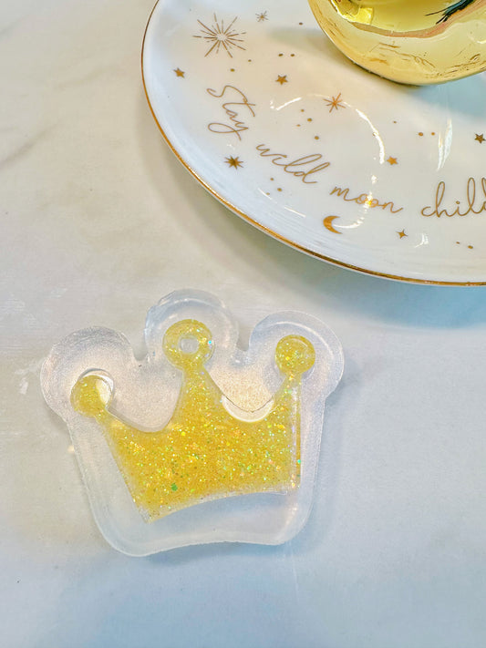 4.5 cm Crown Pet Tag Keychain Mold