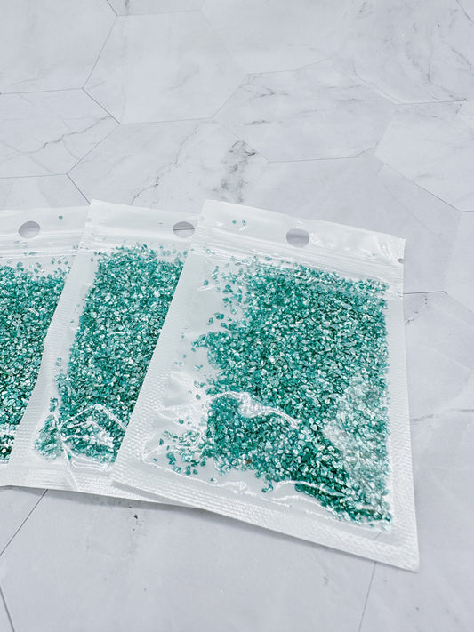 Aqua Fine Crushed Glass 1-1.5 mm
