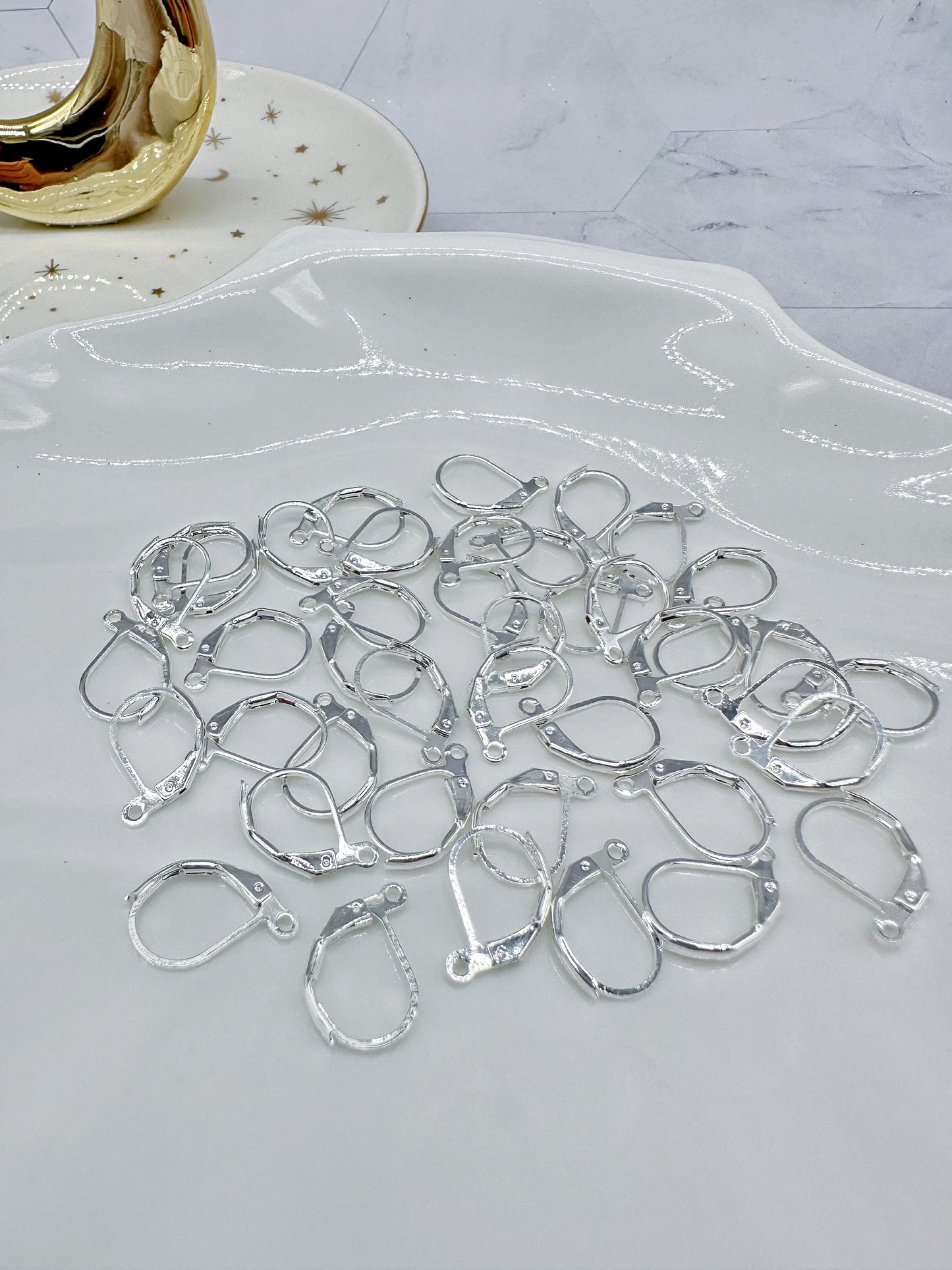 S925 Silver plated Continental Style Earring Hooks
