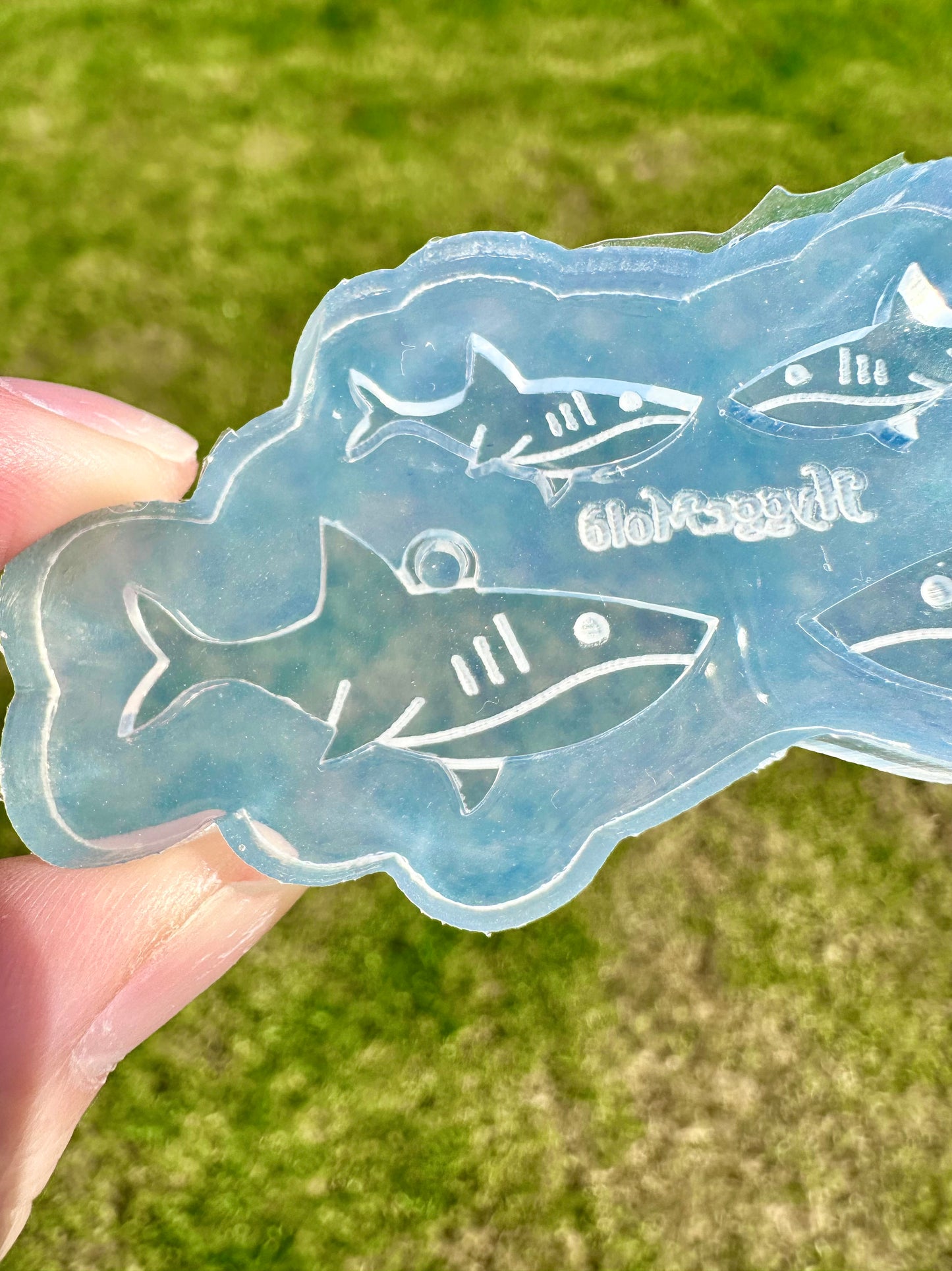 Small Shark Stud and Dangle Earring Mold Combo