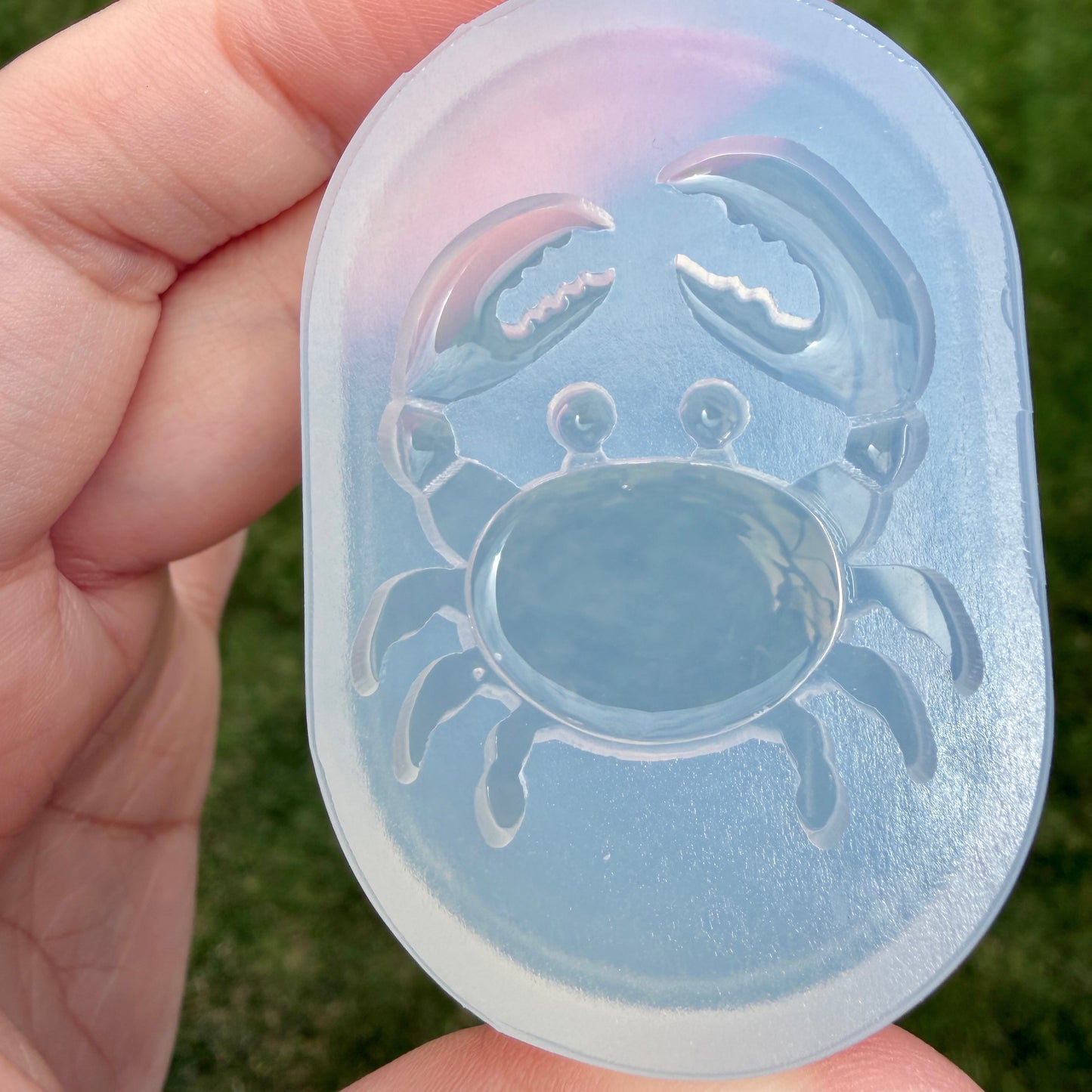 3D Crab Brooch Mold Resin Mold