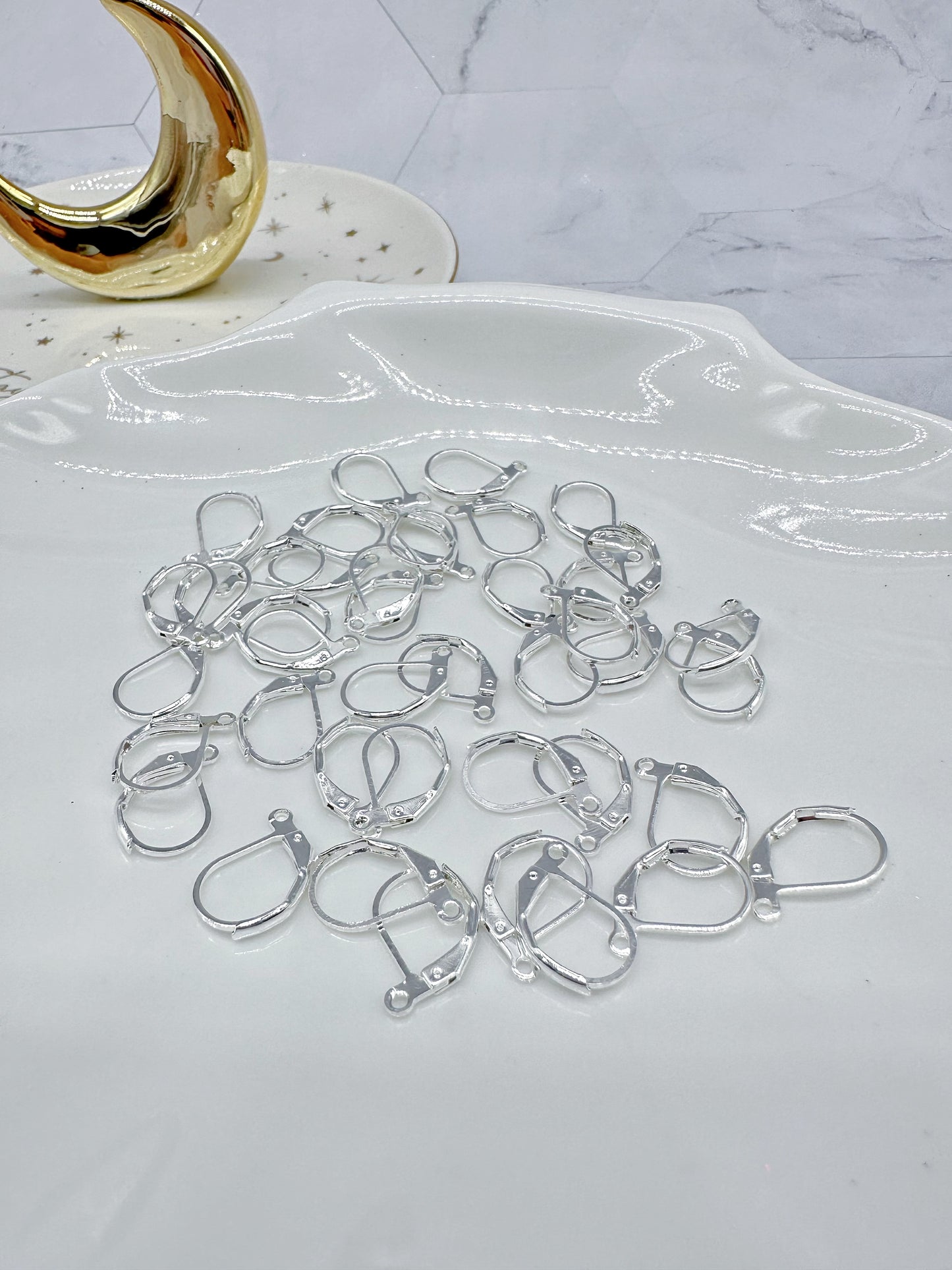 S925 Silver plated Continental Style Earring Hooks