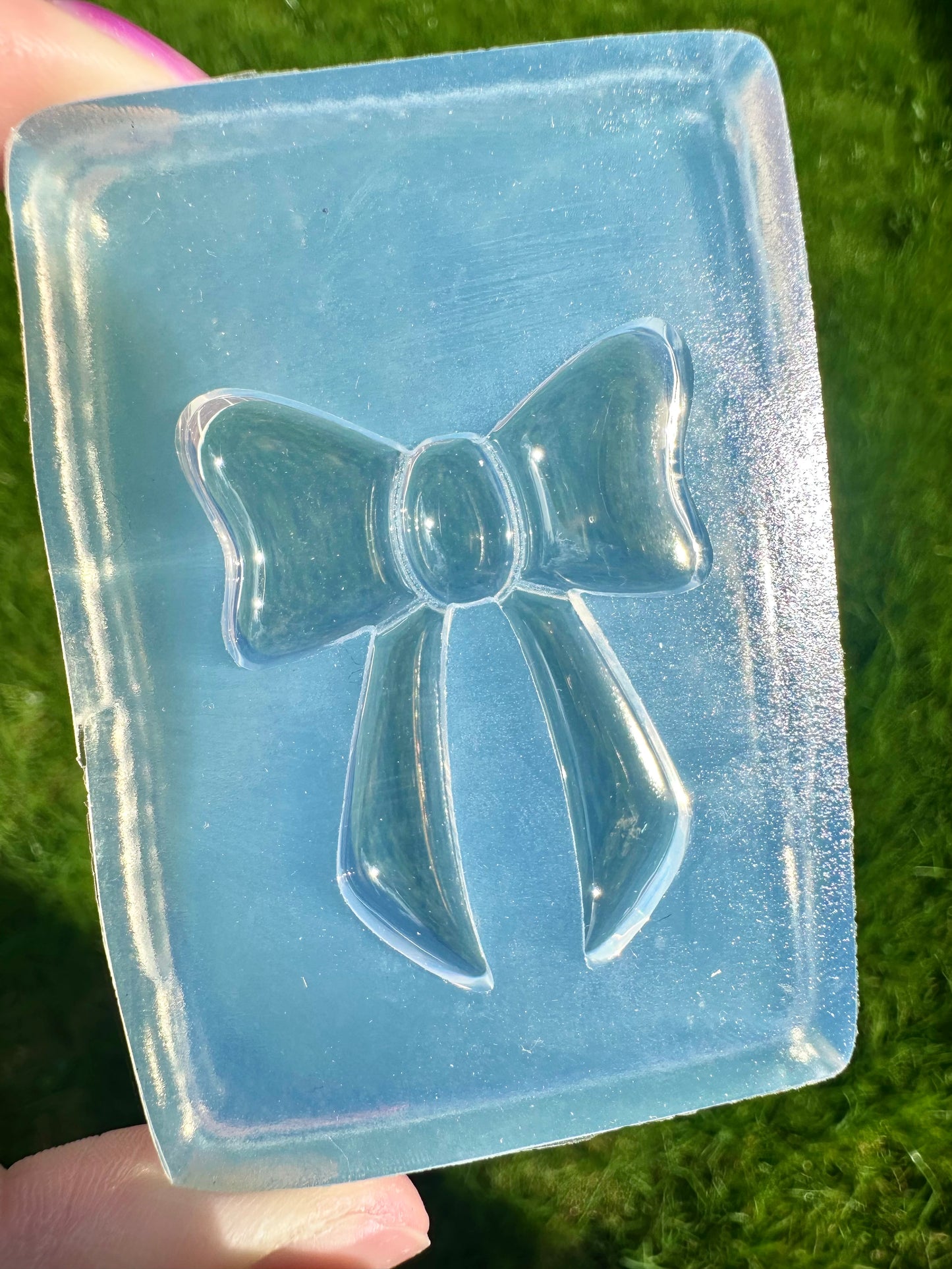 4.5cm Predomed Ribbon Bow Brooch Pin Hairclip Mold