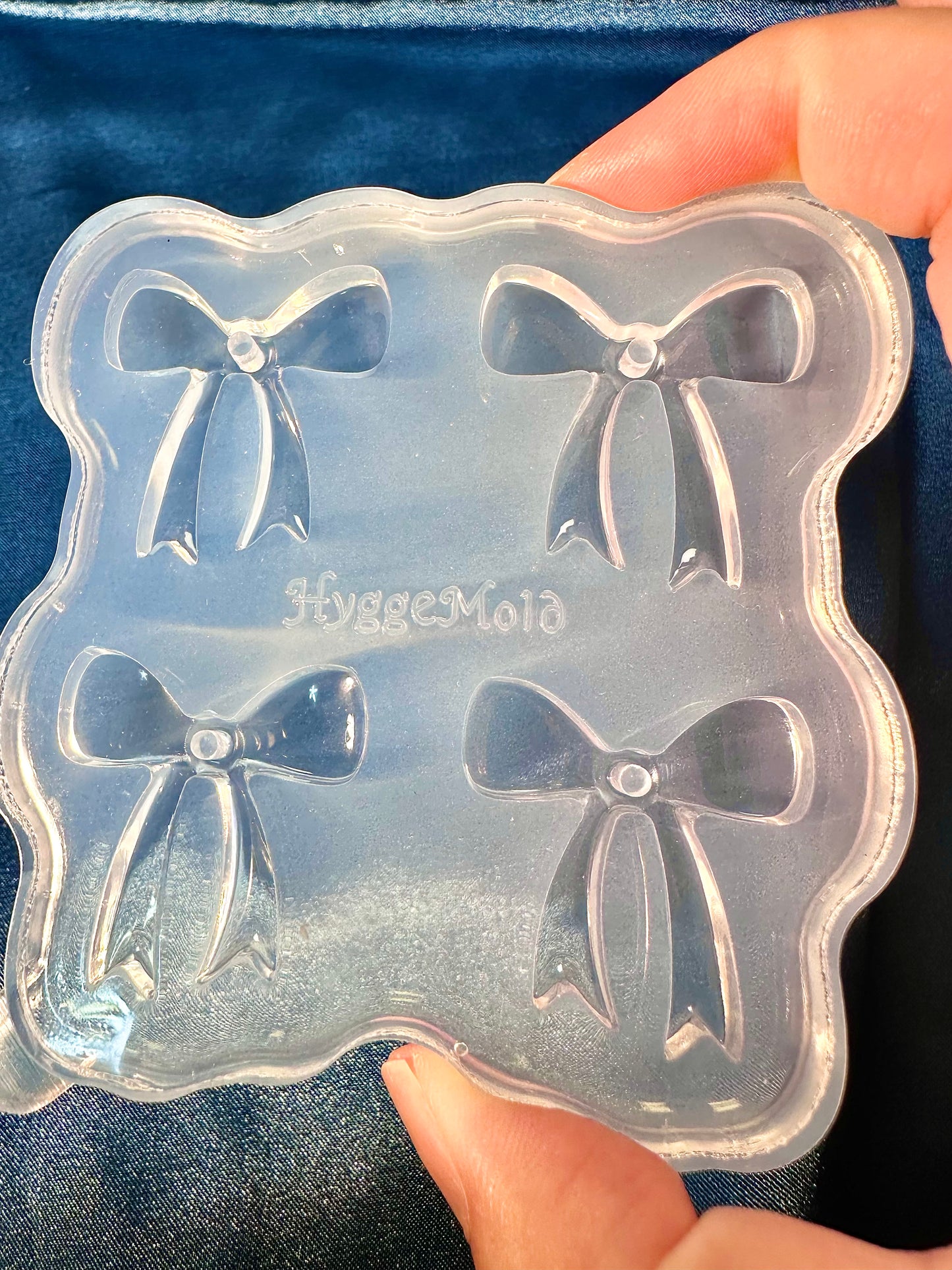 Predomed Ribbon Bow Dangle Earring Mold