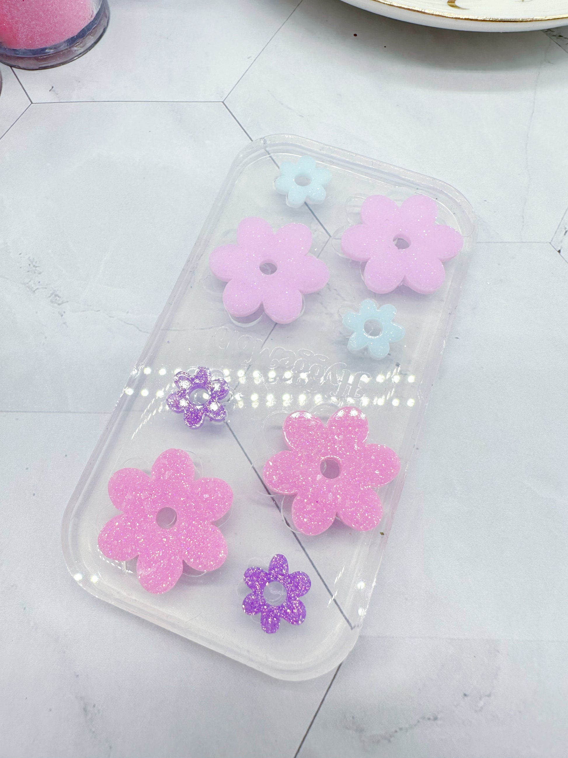 Flower Shape Resin Earring Mold