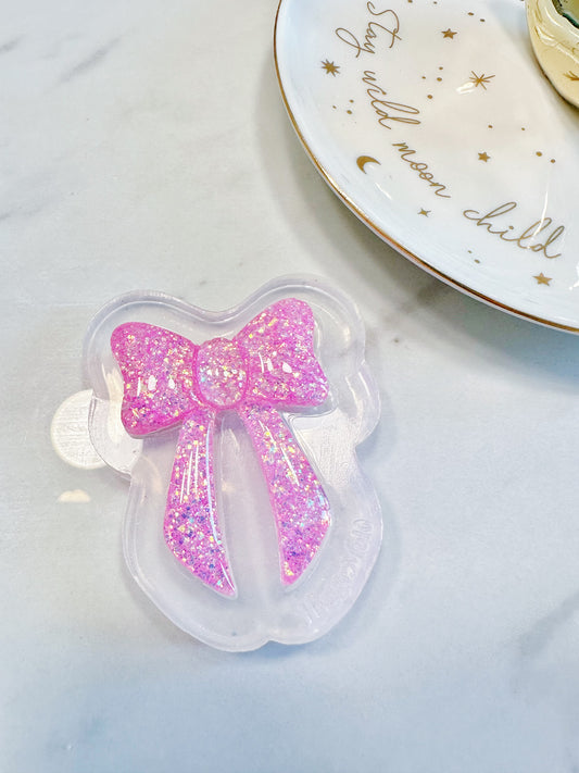 4.5cm Predomed Ribbon Bow Brooch Pin Hairclip Mold