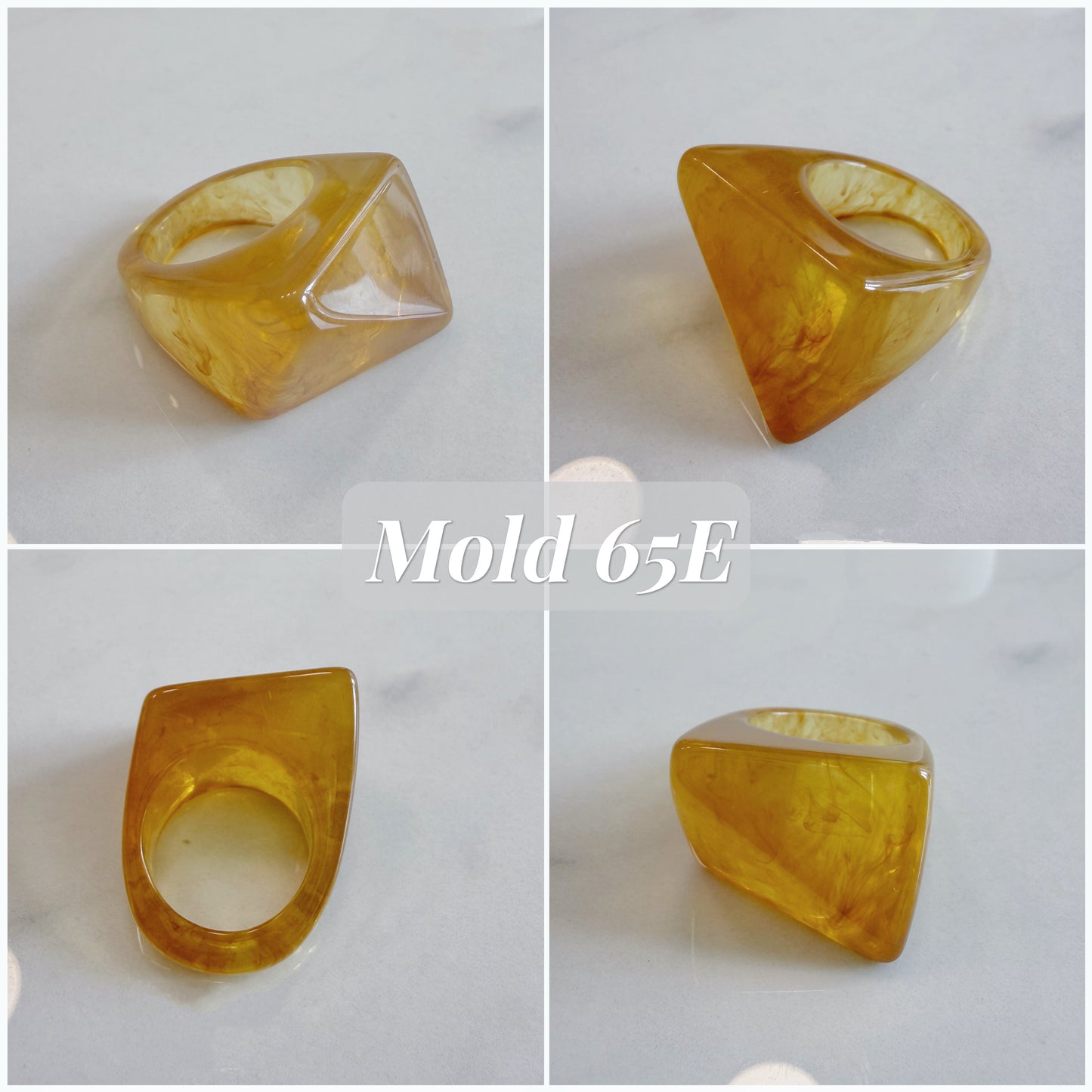 US size 6.5 Super Chunky Ring Molds