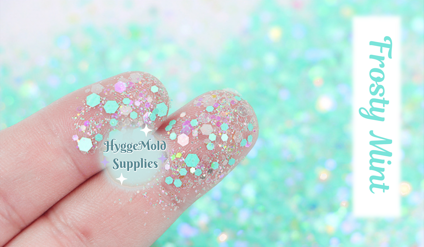 Frosty Mint Chunky Glitter Mix
