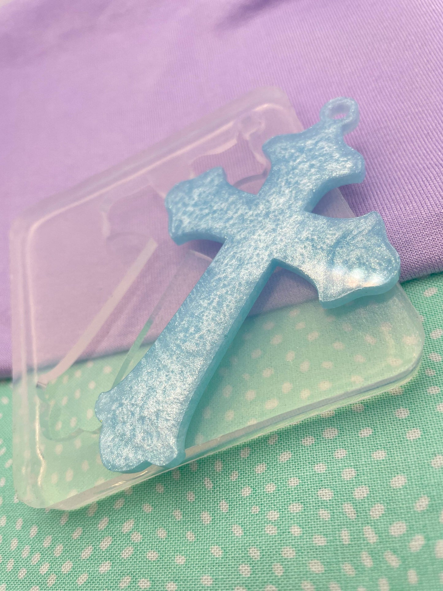 Christmas Decoration Cross Hanging Decoration Mold