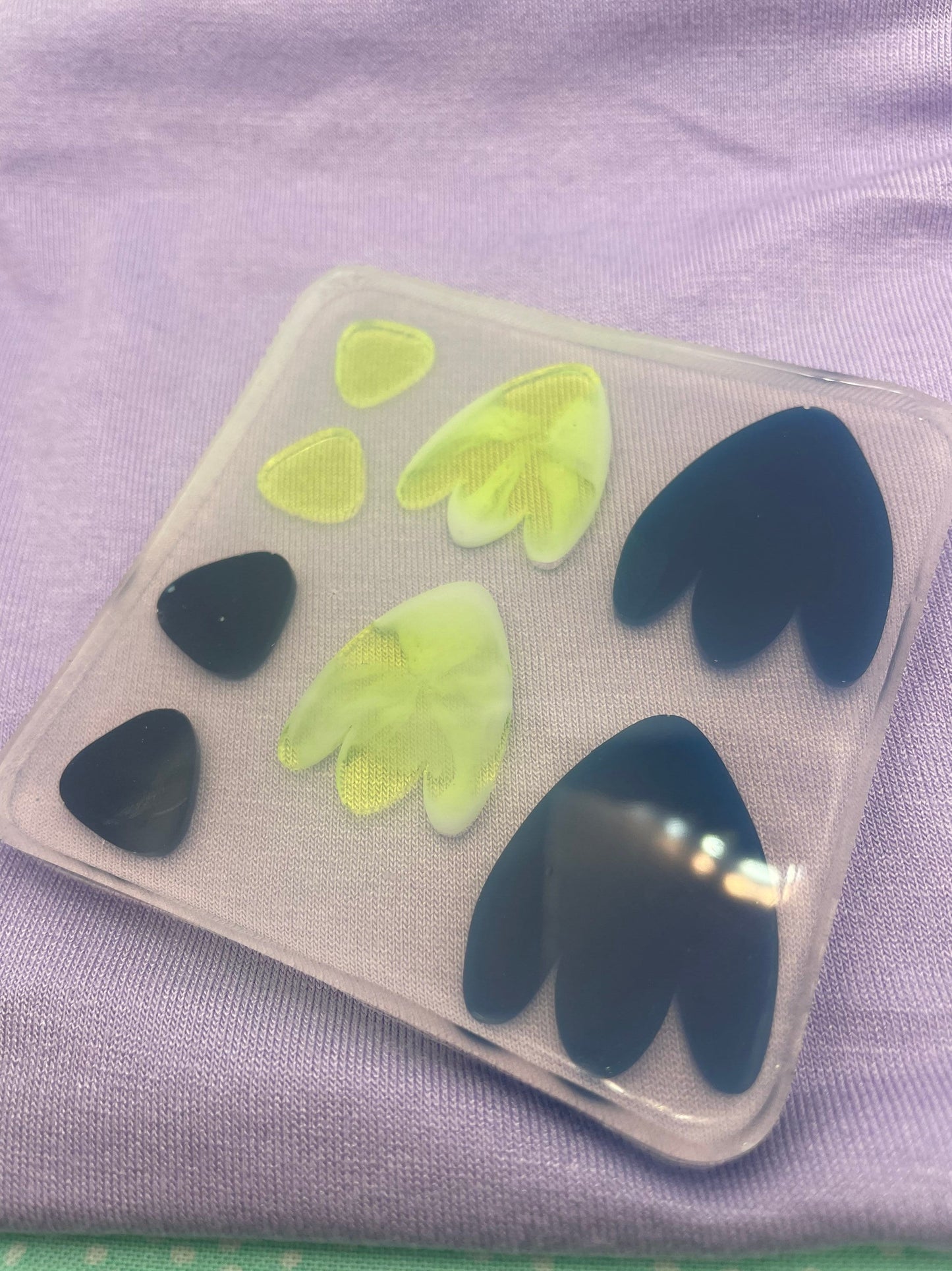 Abstract Tulip Dangle / Stud Earring Mold