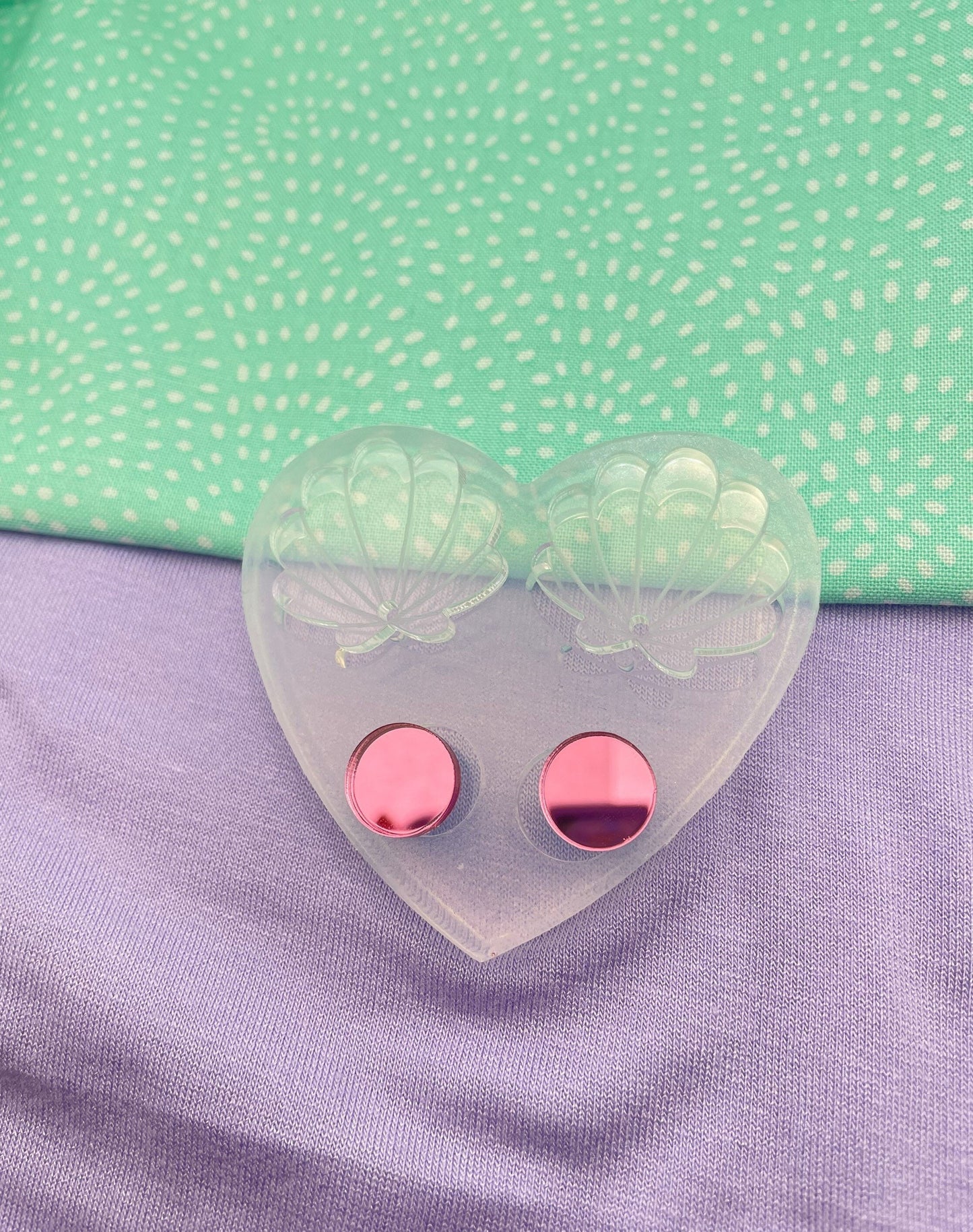 2.7 cm Ocean Seashell Dangle Earring Mold