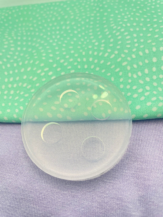 1 cm circle round disc mold 2 mm deep