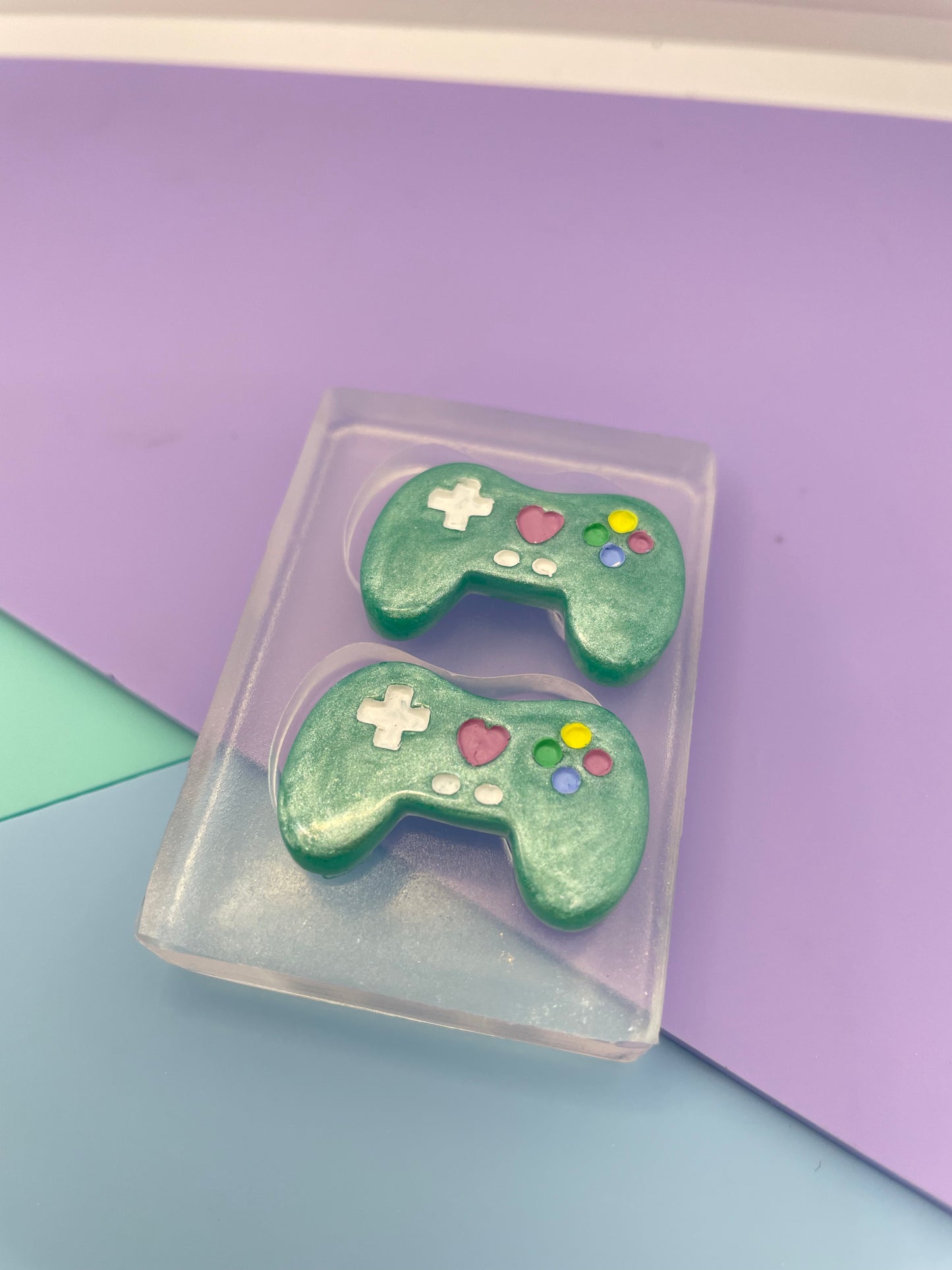 2.8 cm video game console controller mold dangle earring keychain pendant mold