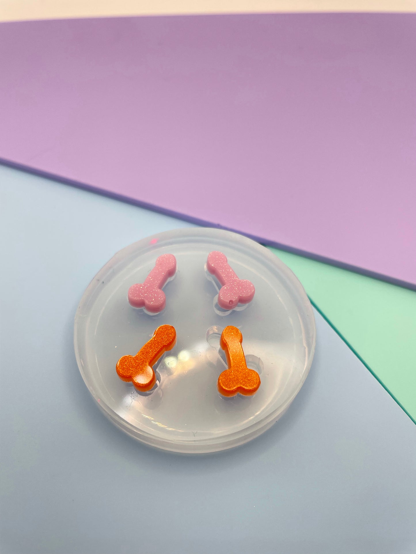 Mini Peen Stud Earring Mold