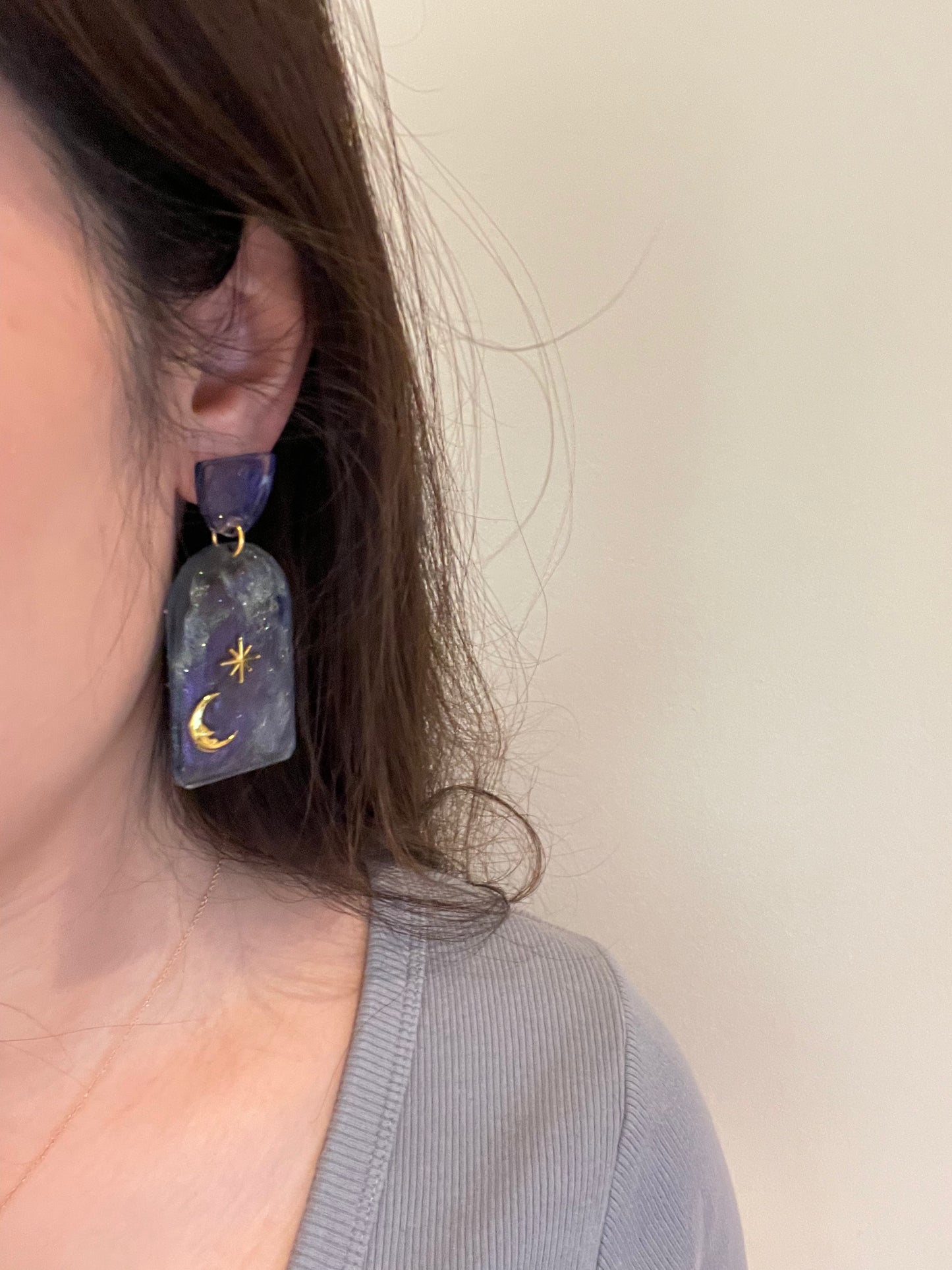 4.7 cm Large Arch shape Dangle Earring Mold