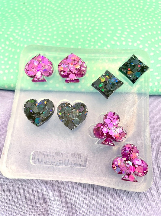 Card suits casino stud Mold