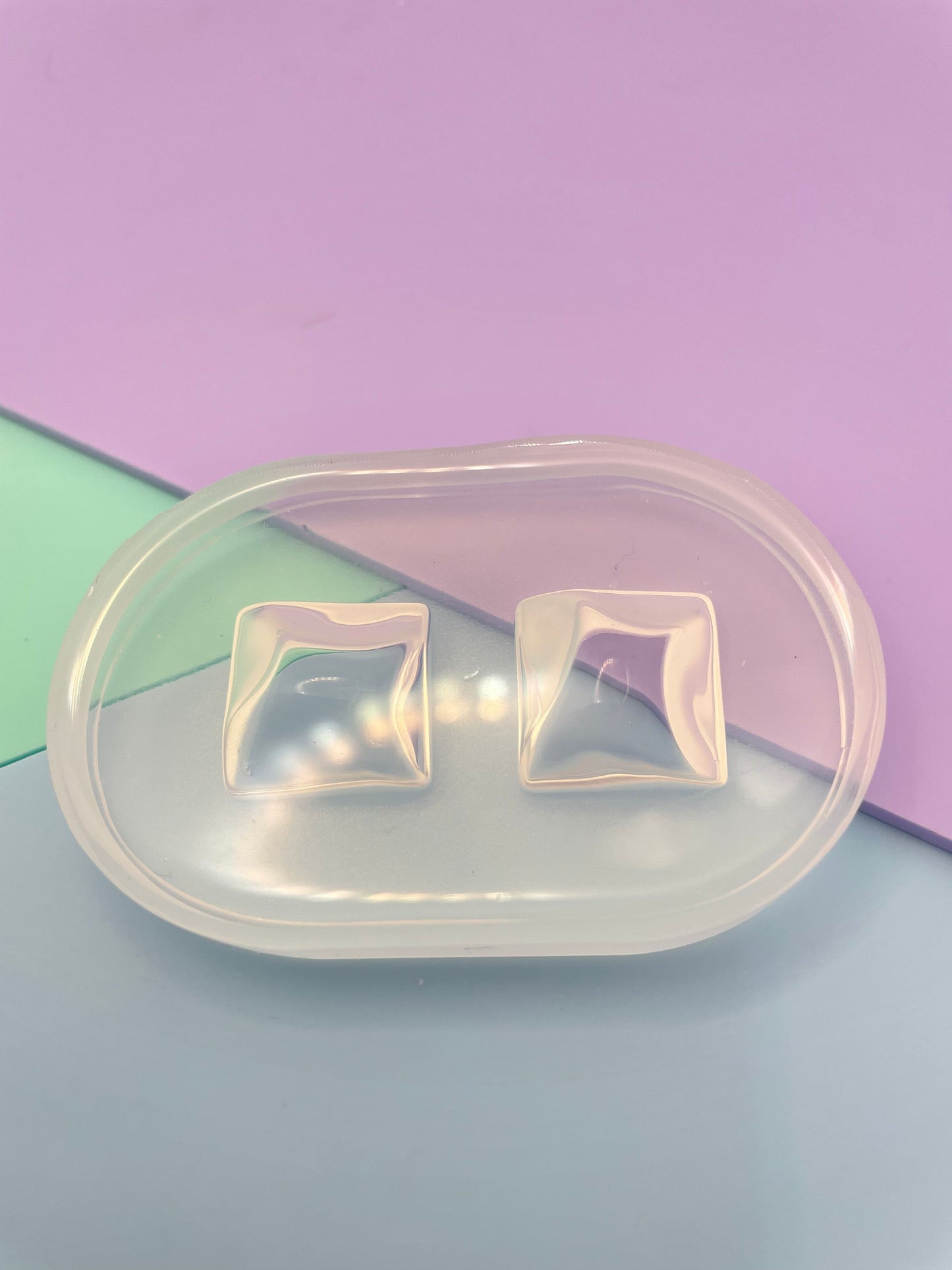 1.6 cm Melting Ice Cube Square Shape Mold