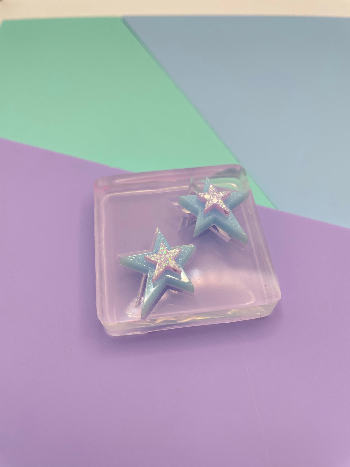 1.8cm layered Star Stud Mold