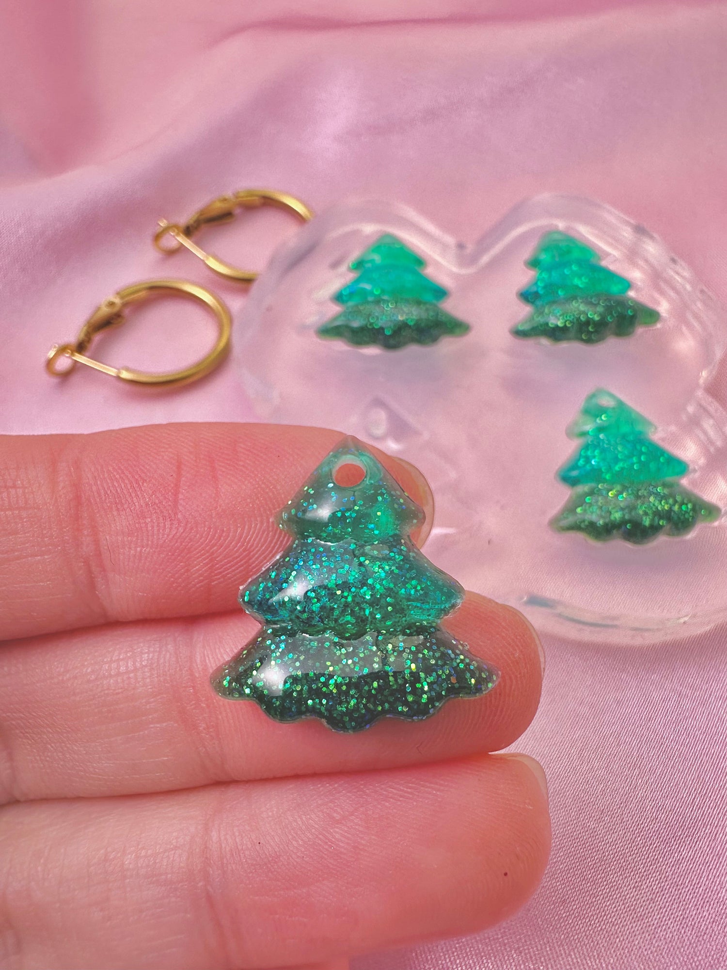Christmas Glitter and Molds