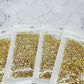 Gold Fine Crushed Glass 1-1.5 mm