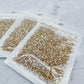 Champagne Gold Fine Crushed Glass 1-1.5 mm