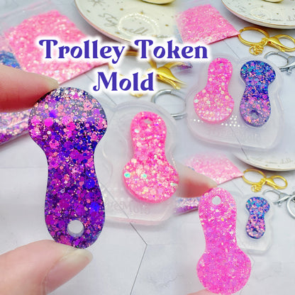 Trolley Token Mold