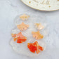 3-level Ginkgo Leaf Dangle Earring Mold