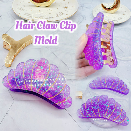 Shell Shape Hair Claw Clip Mold
