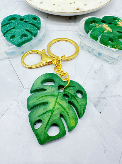 Matte/ Glossy Monstera Lear Keychain Molds