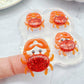 Layered Pre domed Crab Hoop Charm Mold