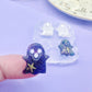 Mini Predomed Ghost Stud Earring Mold