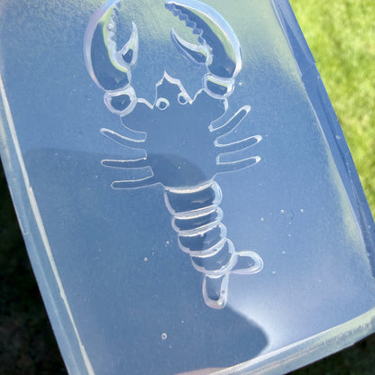 3D Lobster Brooch Mold Resin Mold