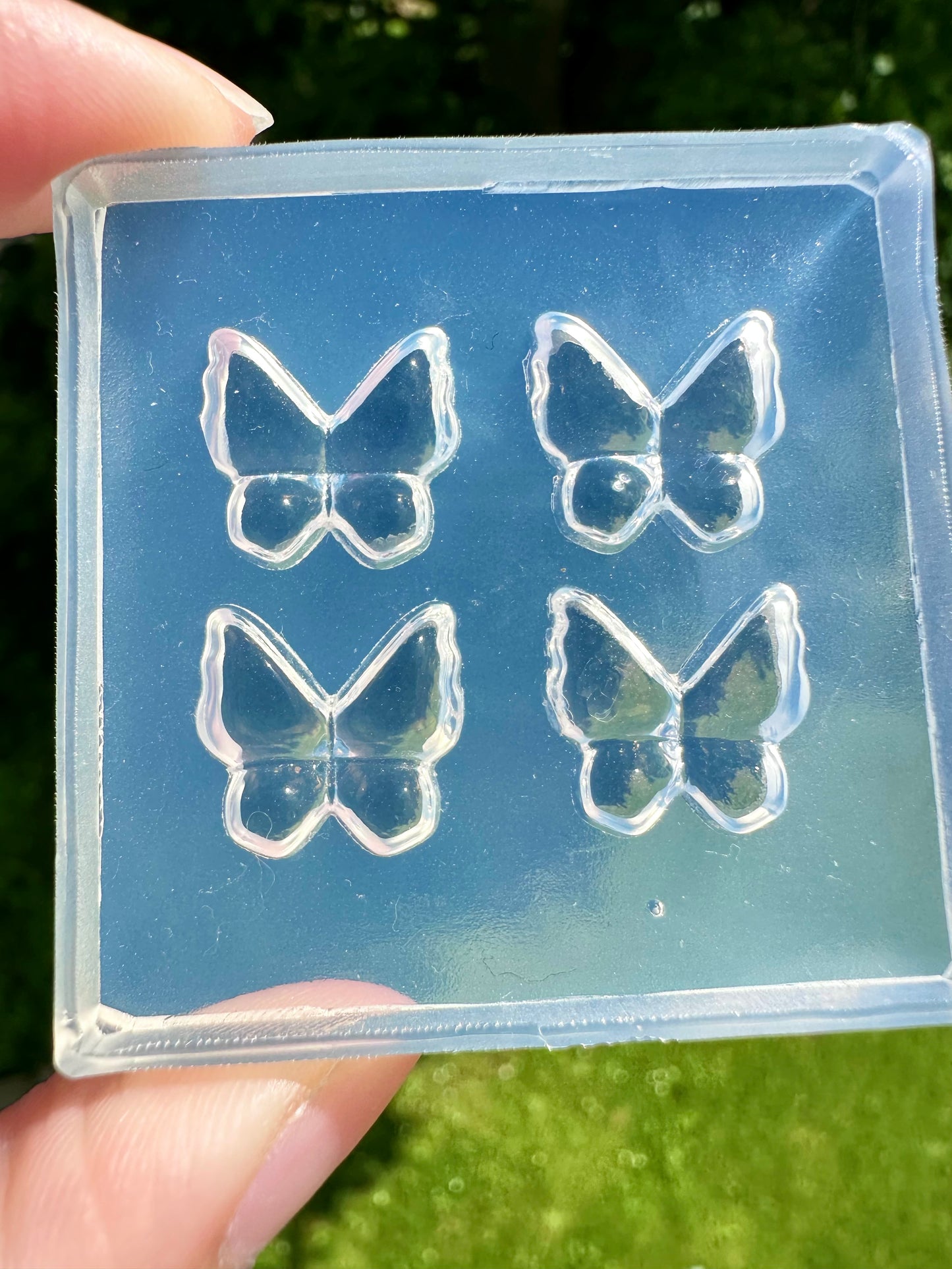 2024 new size 1.5 cm 3D butterfly Stud Earring Mold