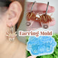 Highland Cow Dangly Charm Earring Mold for Hoops and Hooks