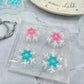 Textured 3D Snowflake Hoop Charm Mold Winter Special Christmas