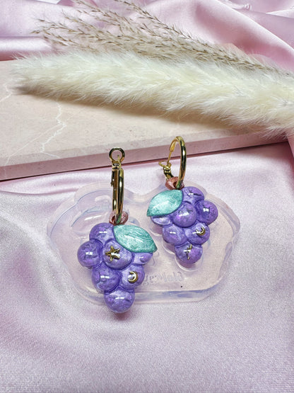 Small Predomed Grape Dangle Earring Mold