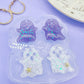 Predomed Ghost Dangly Charm Earring Mold for hoops and hooks