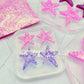 Large/Small Wonky Star Open Star Silicone Mold for Resin Earrings Celestial