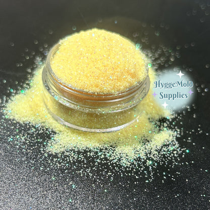 Butter Yellow Iridescent Fine Glitter 10g Bag