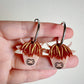 Highland Cow Dangly Charm Earring Mold for Hoops and Hooks