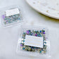 Shredded Lace Flowers in a box (White, Lilac and Navy)
