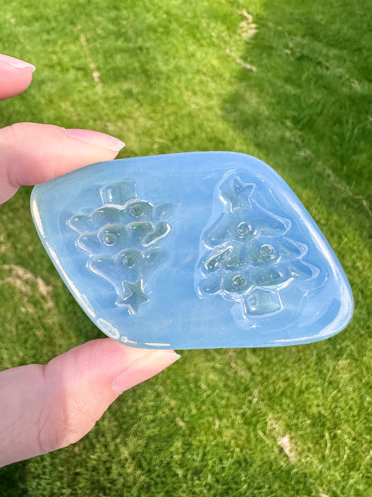 3D Christmas Tree Brooch Earring Mold