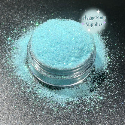 Baby Blue Iridescent Fine Glitter 10g Bag