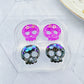 1.4 cm Predomed Skull Stud Earring Mold