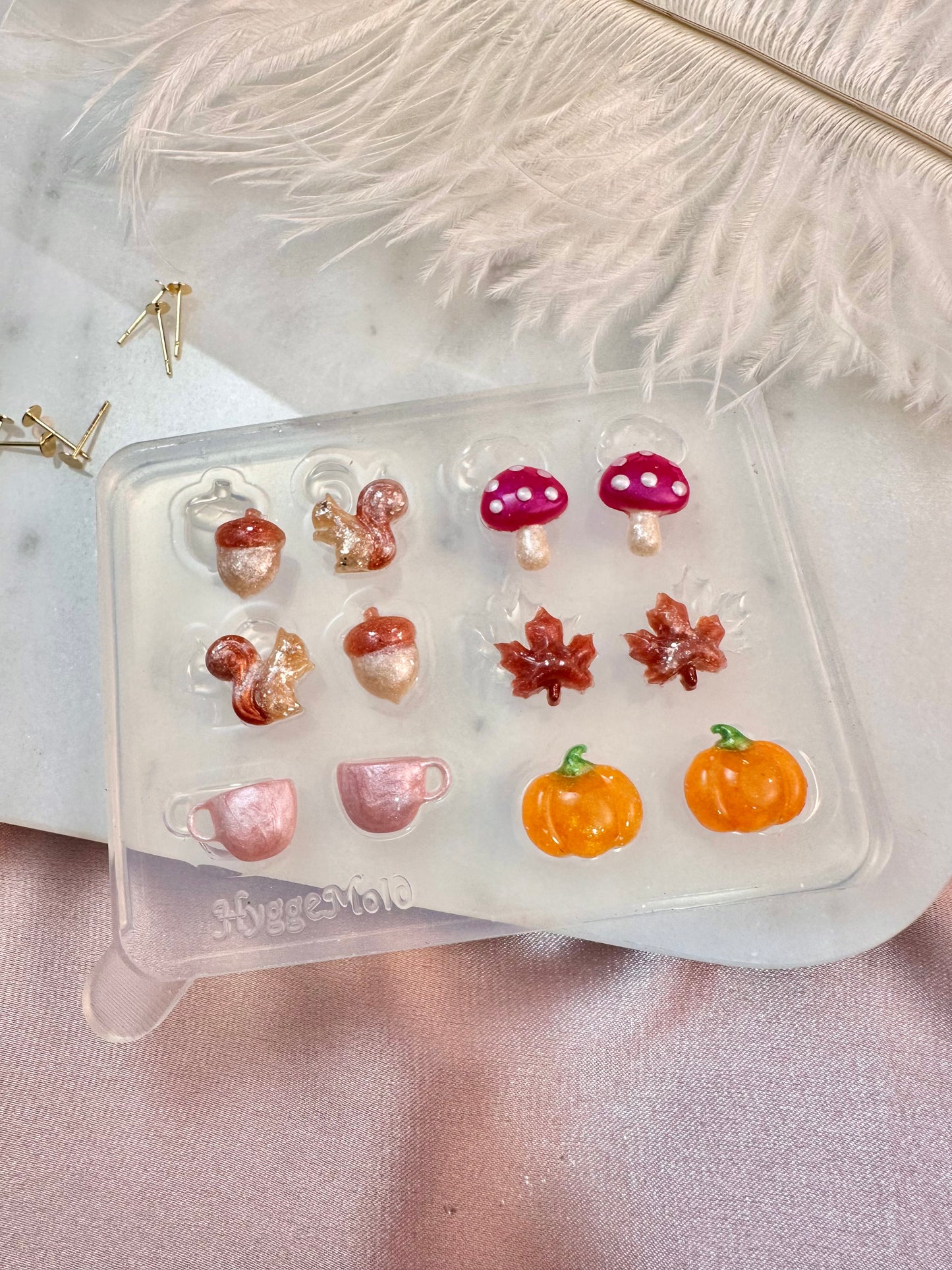 Mini Autumn Stud Palette Mold